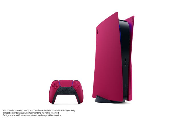 PS5 CONSOLE COVER COSMIC RED (STANDARD)