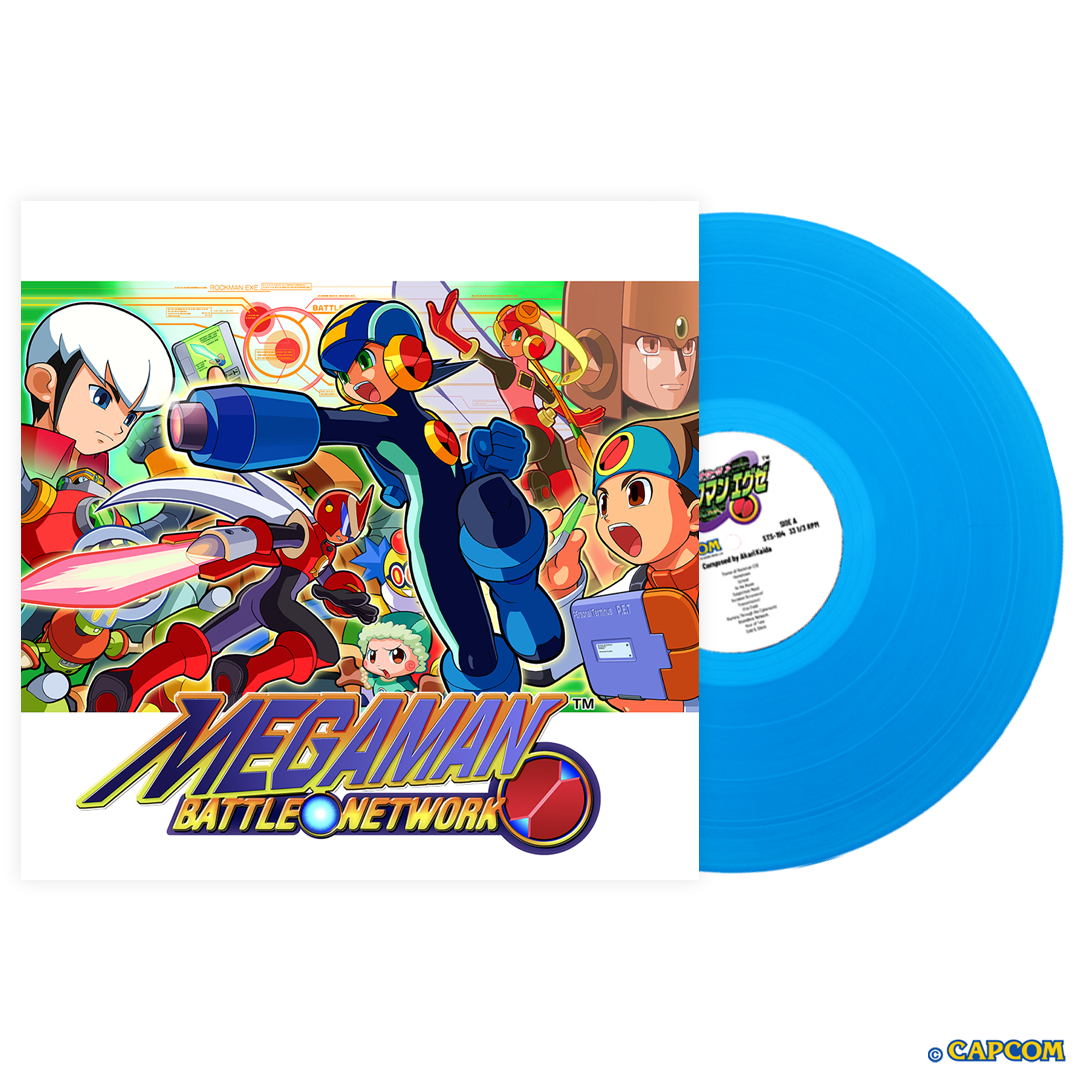Vinyl - Mega Man Battle Network Soundtrack Blue 2Xlp