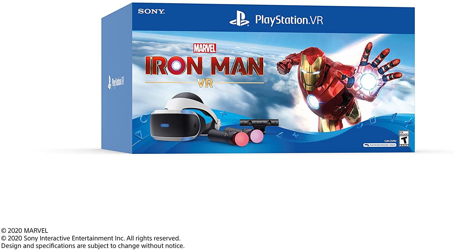 P4-Playstation VR Headset Bundles (W/ Iron Man)