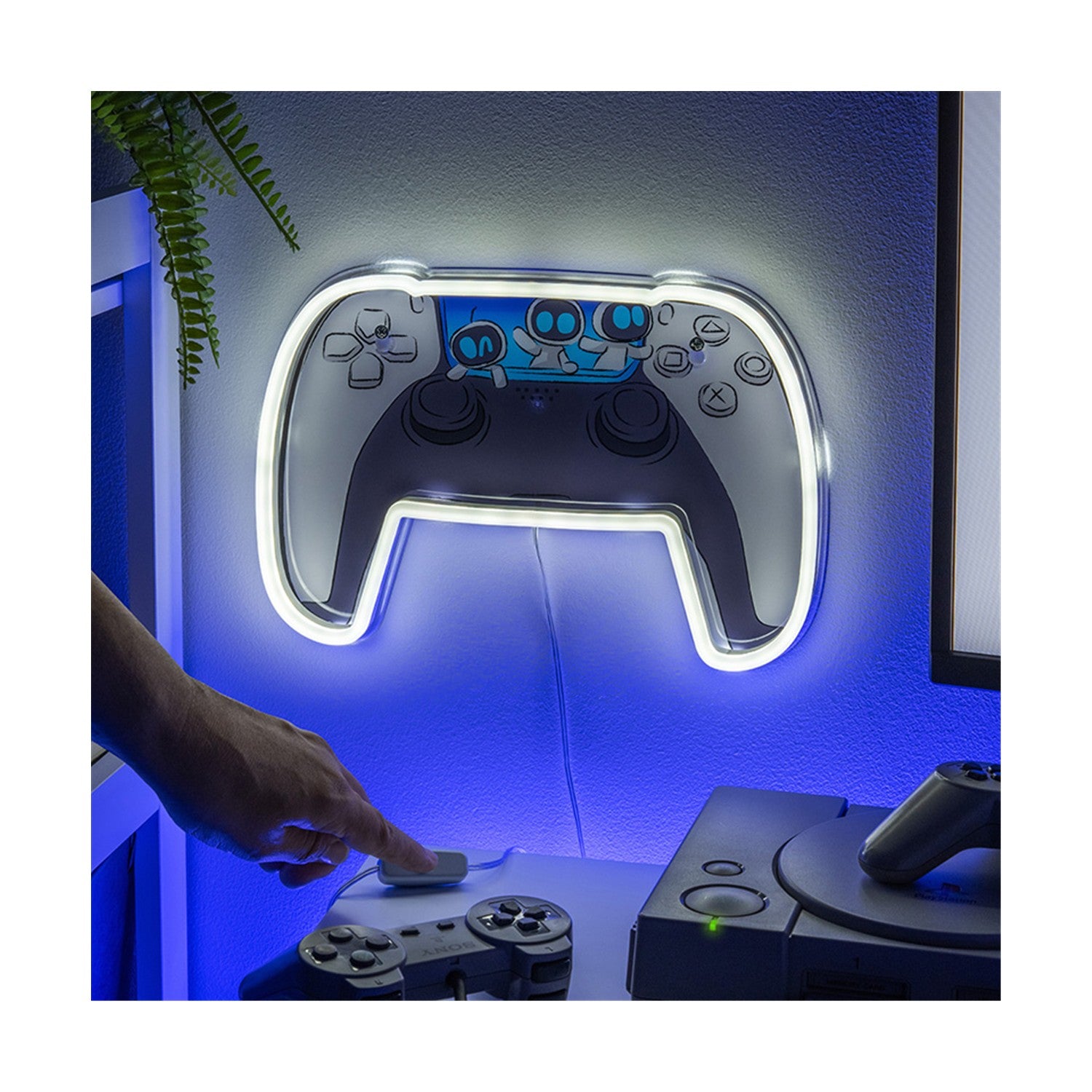 Light - Astro Bot LED Wall Lamp Neon