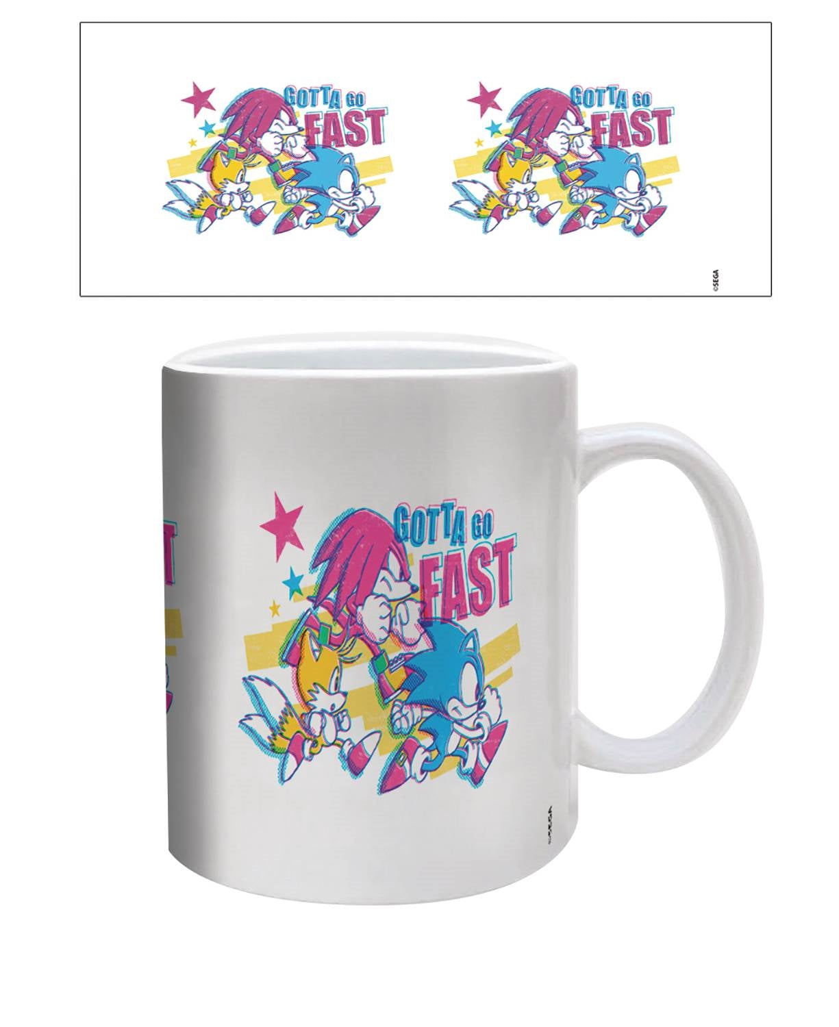 Mug - Gotta Go Fast Sonic The Hedgehog