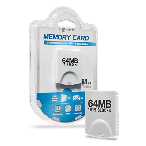 WII & GAMECUBE 64MB MEMORY CARD (TOMEE)