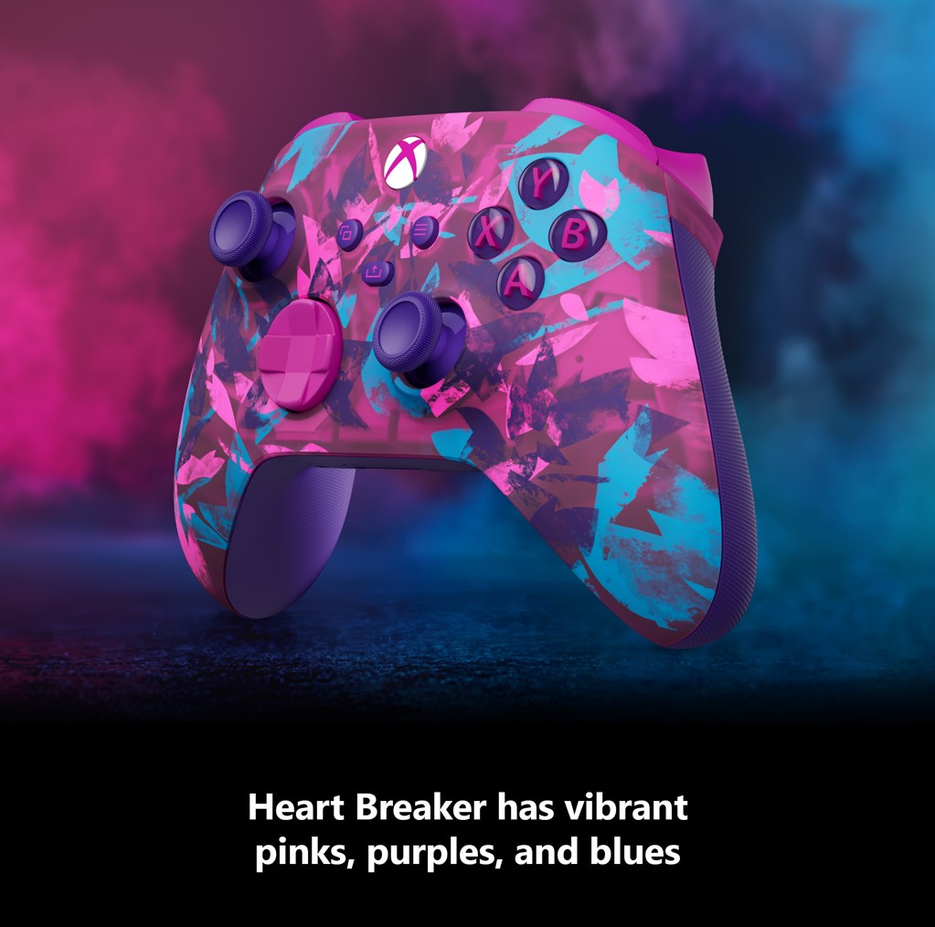 XBSX WIRELESS CONTROLLER HEART BREAKER MAGENTA
