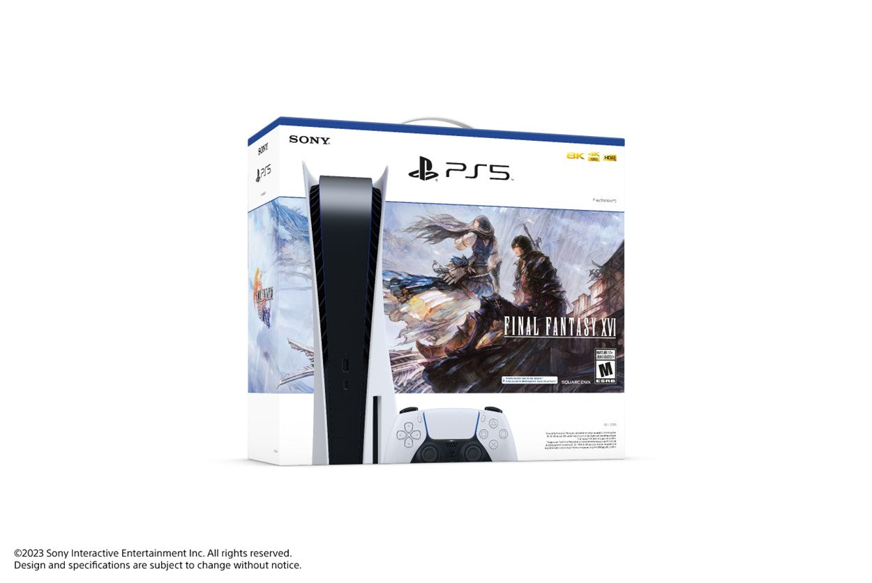 PS5 BUNDLE W/ FINAL FANTASY XVI (CIB)