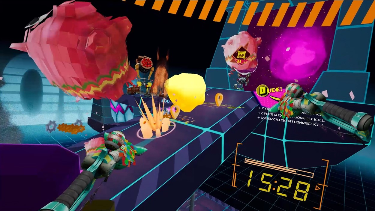 CAPTAIN TOONHEAD VS THE PUNKS FROM OUTER SPACE | PSVR2 REQUIRED