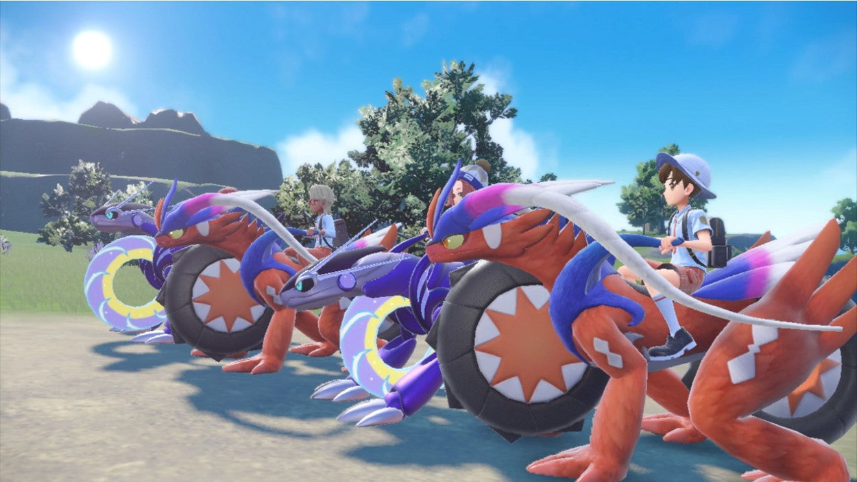 POKEMON VIOLET + THE HIDDEN TREASURE OF AREA ZERO DLC BUNDLE