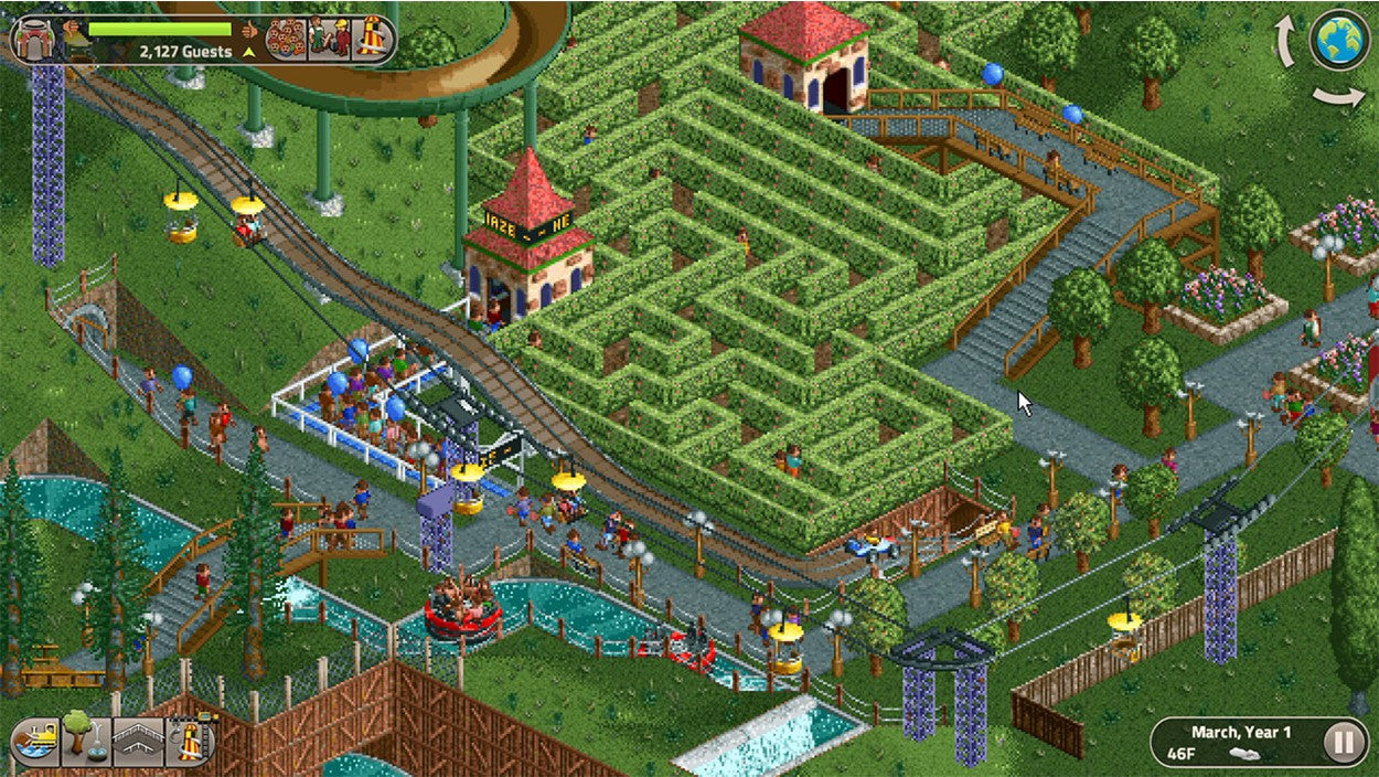 ROLLERCOASTER TYCOON CLASSIC