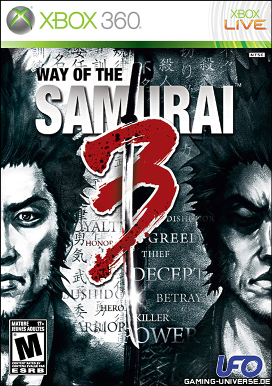 Way Of The Samurai 3  Xb360 ( Pre-Owned )