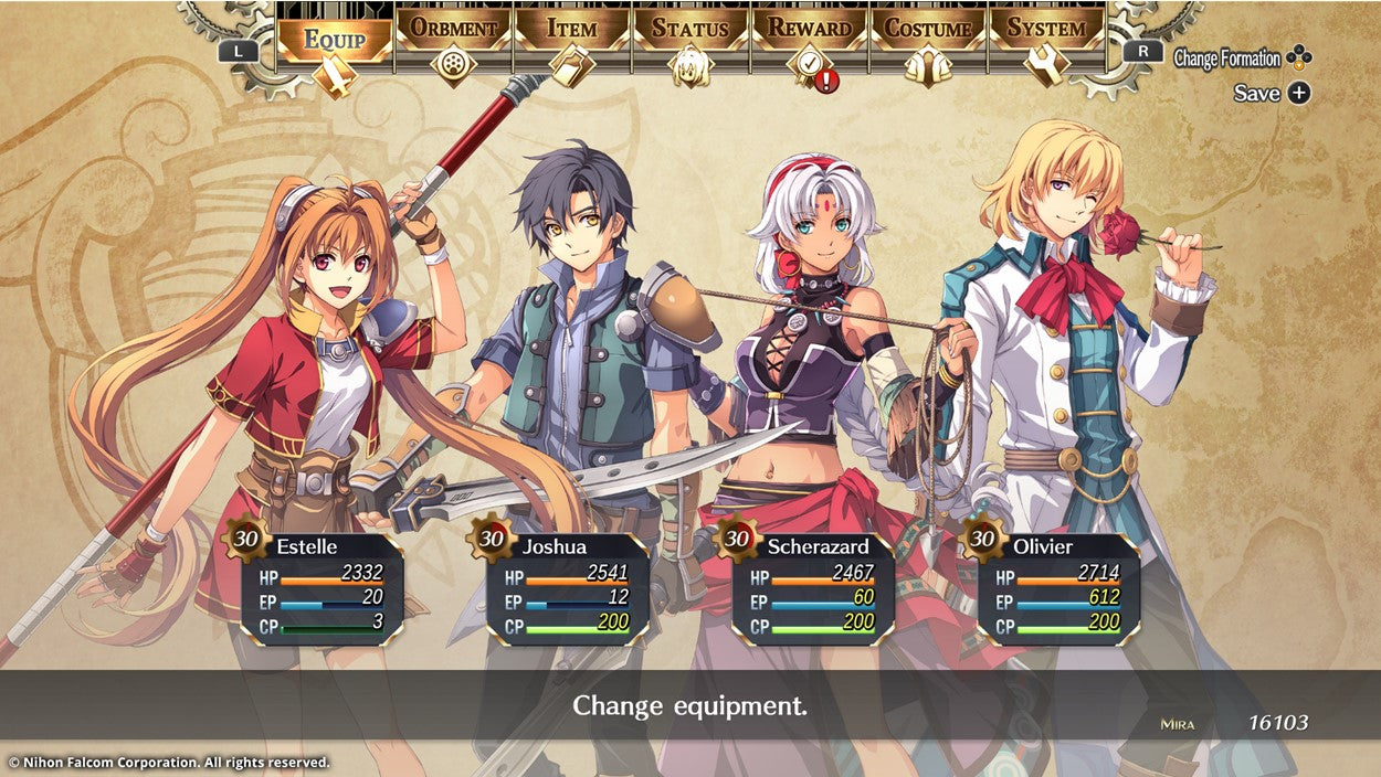 TRAILS IN THE SKY 1ST CHAPTER