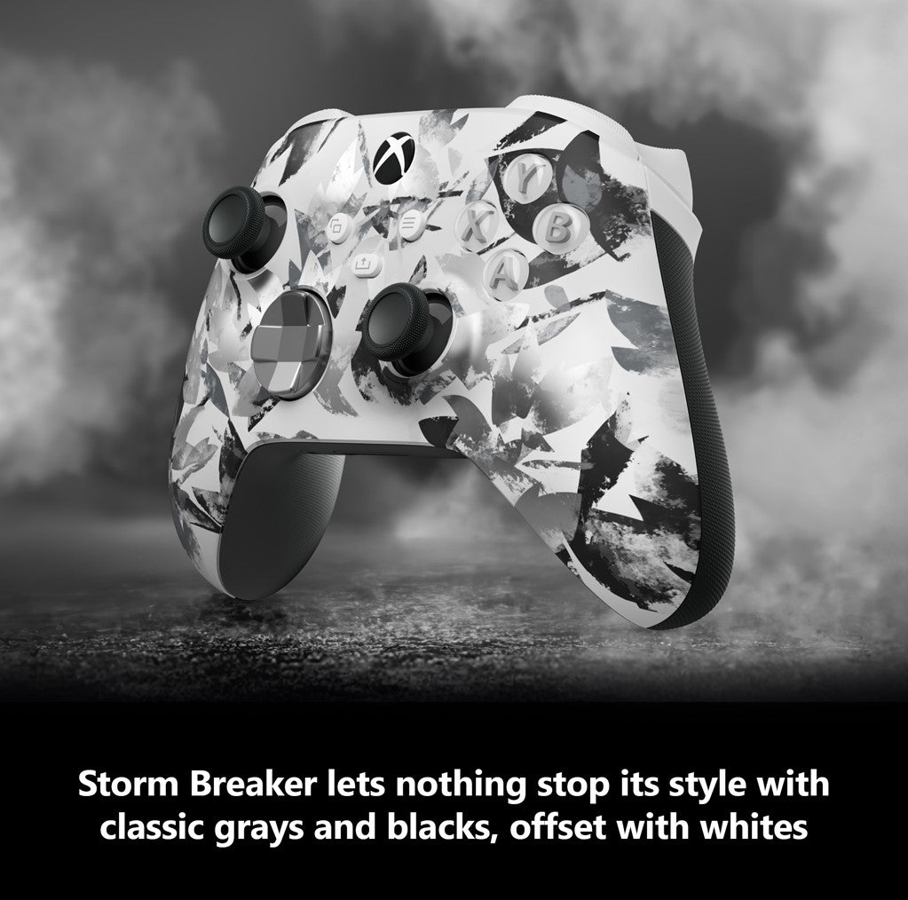 XBSX WIRELESS CONTROLLER STORM BREAKER WHITE
