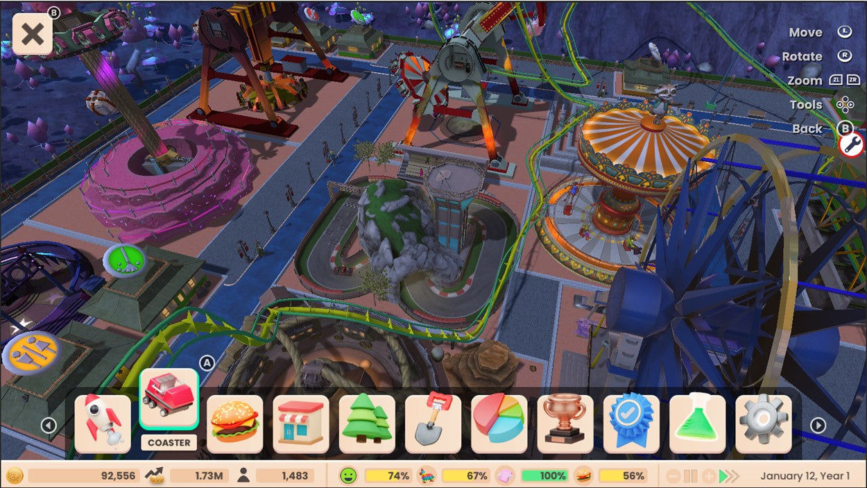 ROLLER COASTER TYCOON ADVENTURES DELUXE