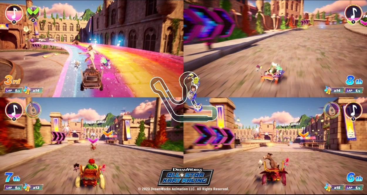 DREAMWORKS ALL-STAR KART RACING