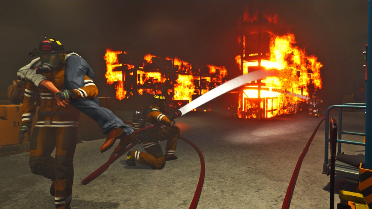 FIREFIGHTING SIMULATOR THE SQUAD