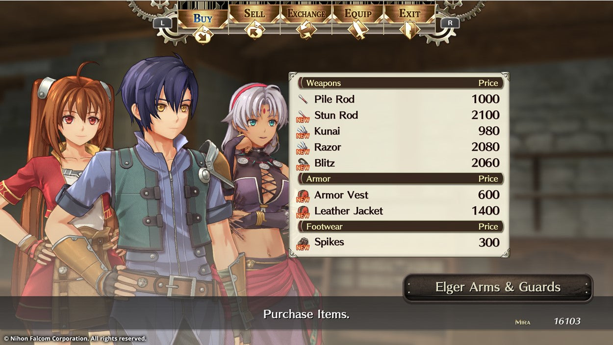 TRAILS IN THE SKY 1ST CHAPTER