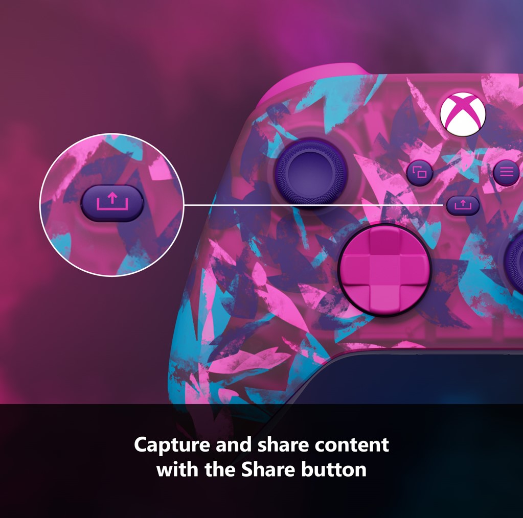 XBSX WIRELESS CONTROLLER HEART BREAKER MAGENTA
