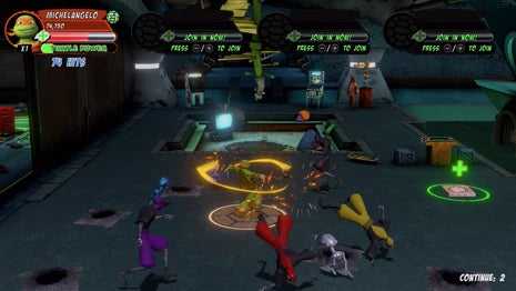 TEENAGE MUTANT NINJA TURTLES ARCADE WRATH OF THE MUTANTS NINJA EDITION