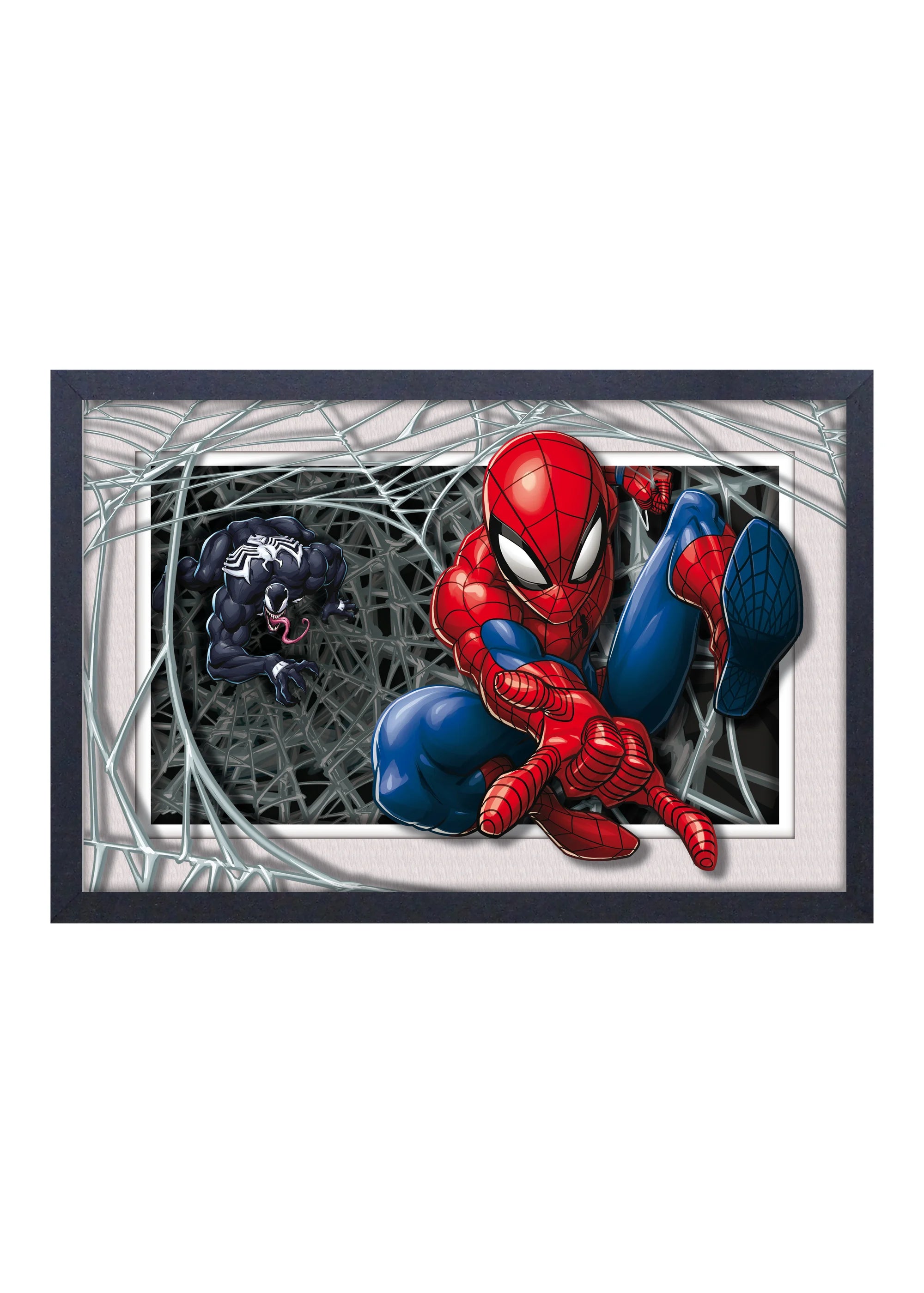 Art - Venom & Spiderman Faux Matte