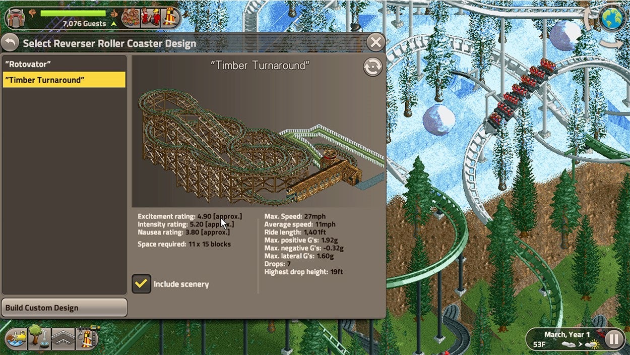 ROLLERCOASTER TYCOON CLASSIC