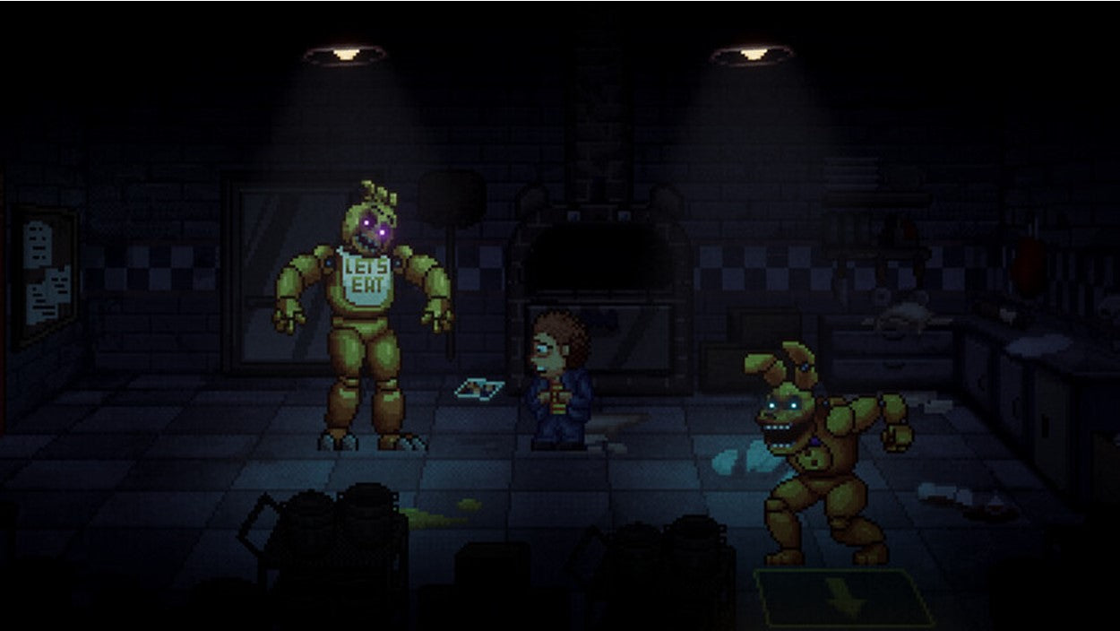 FIVE NIGHTS AT FREDDYS INTO THE PIT
