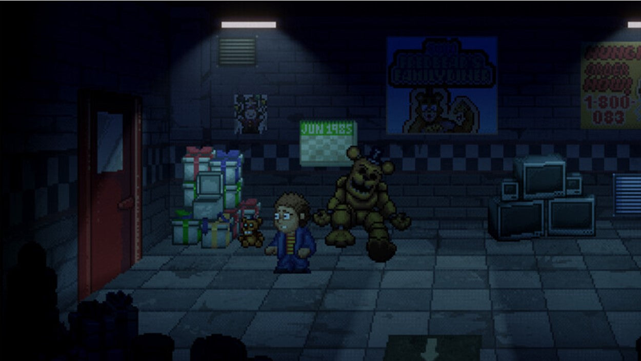 FIVE NIGHTS AT FREDDYS INTO THE PIT
