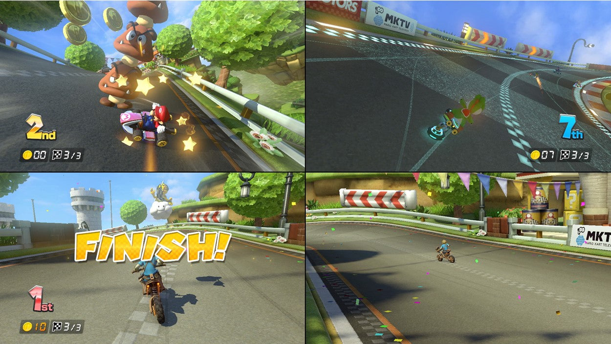 NINTENDO SWITCH MARIO KART 8 DELUXE BUNDLE $399.99