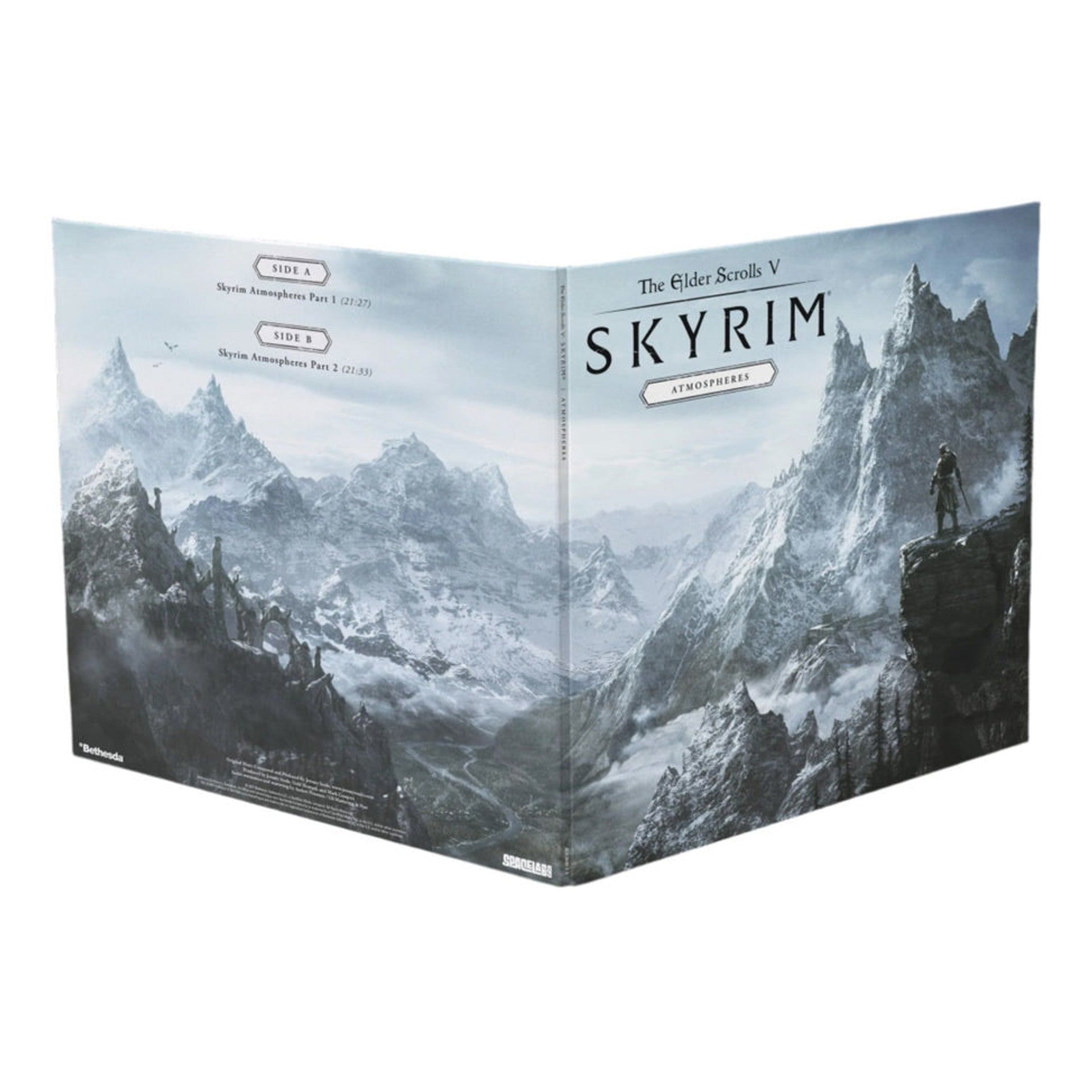 Vinyl - Elder Scrolls V: Skyrim Atmospheres Lp (Blue with Black Splatter)