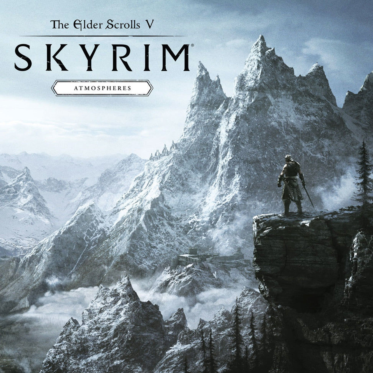 Vinyl - Elder Scrolls V: Skyrim Atmospheres Lp (Blue with Black Splatter)