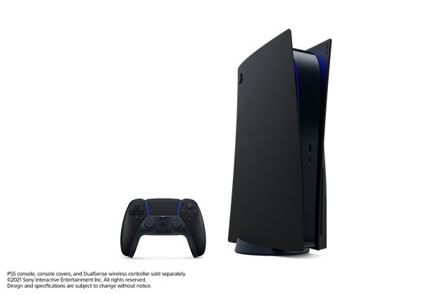 PS5 CONSOLE COVER MIDNIGHT BLACK (STANDARD)