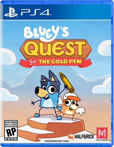 BLUEY'S QUEST FOR THE GOLD PEN