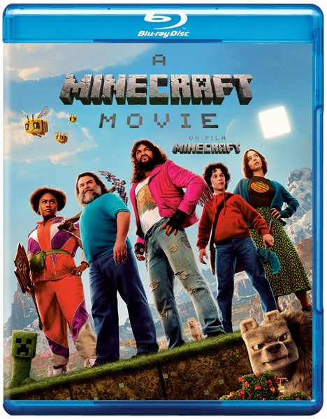 MINECRAFT MOVIE BLU-RAY