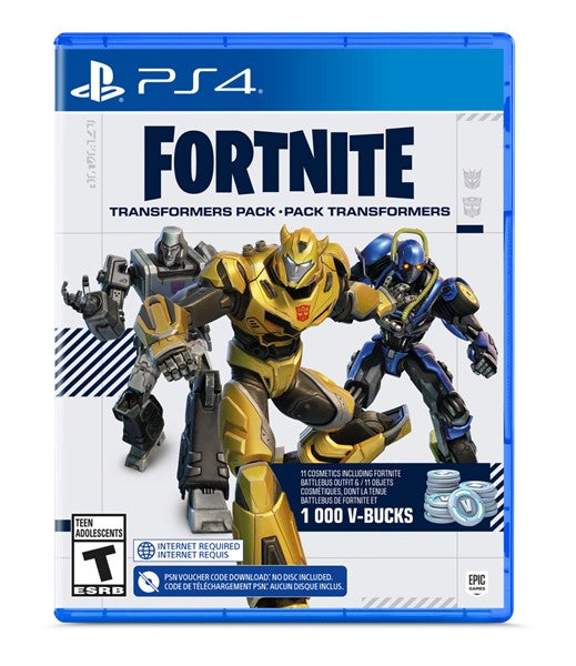 FORTNITE TRANSFORMERS PACK (Code In Box)