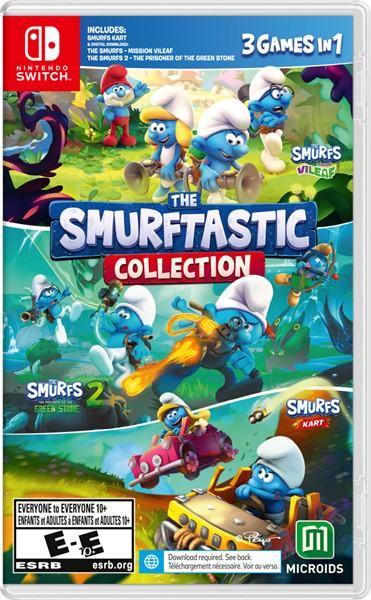 THE SMURFTASTIC COLLECTION 3-IN-1