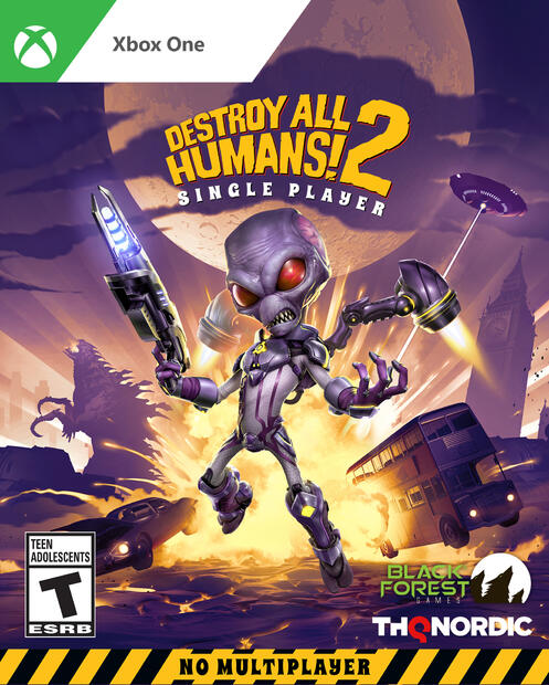 DESTROY ALL HUMANS 2 REPROBED SINGLE PLAYER