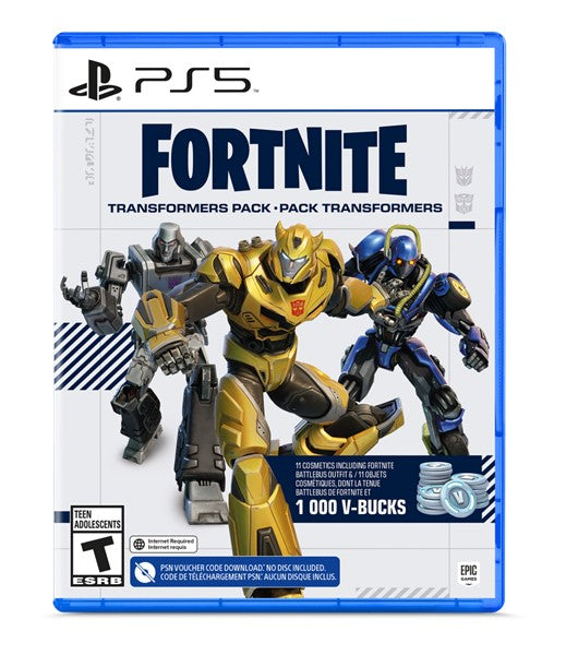 FORTNITE TRANSFORMERS PACK (Code In Box)