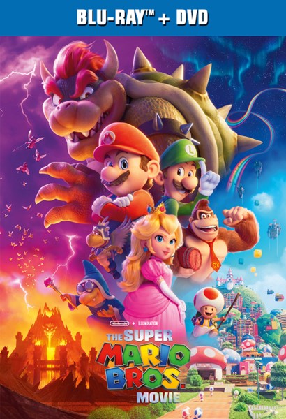 THE SUPER MARIO BROS. MOVIE BLU RAY