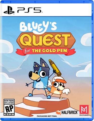 BLUEY'S QUEST FOR THE GOLD PEN