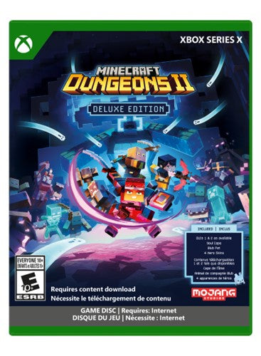MINECRAFT DUNGEONS II: DELUXE EDITION (SERIES X ONLY)