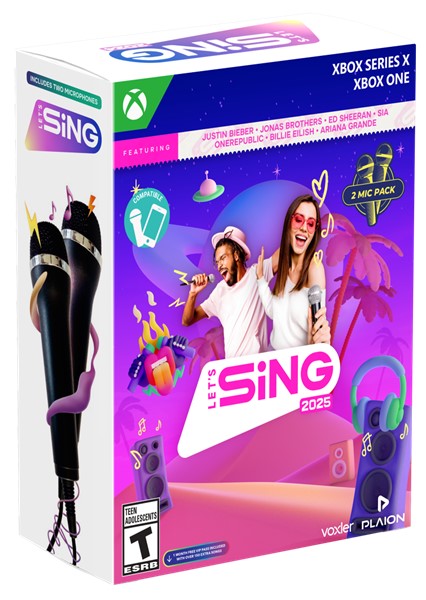 LETS SING 2025 | (2 MICROPHONE BUNDLE)