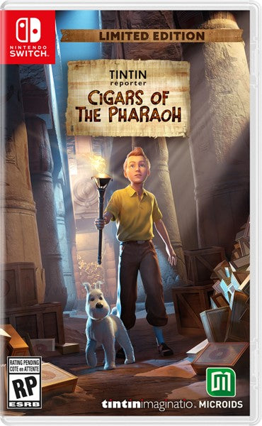 TINTIN REPORTER CIGARS OF THE PHARAOH LIMITED EDITION