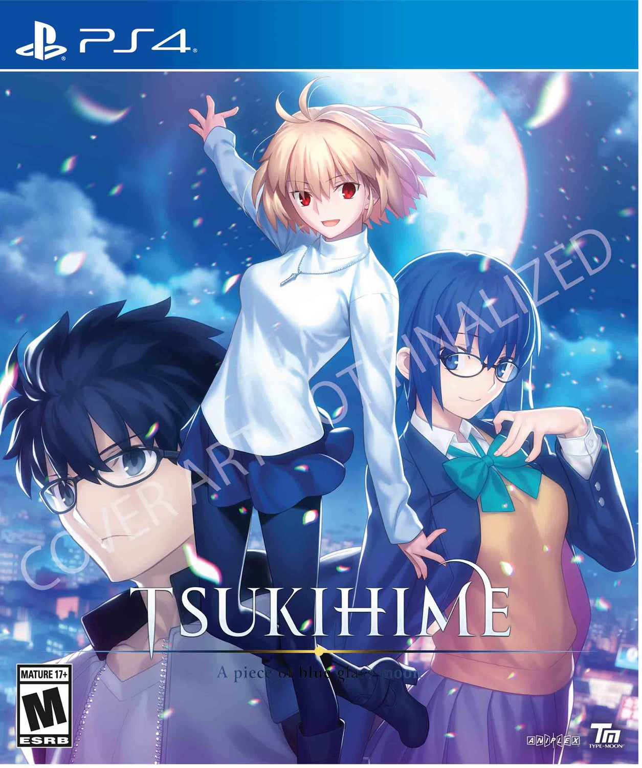 TSUKIHIME A PIECE OF BLUE GLASS MOON LIMITED EDITION