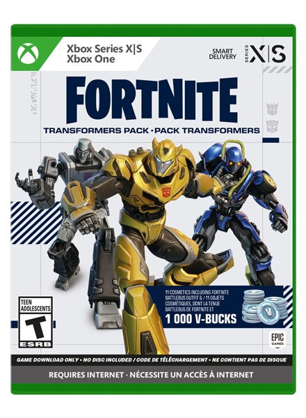 FORTNITE TRANSFORMERS PACK (Code In Box)