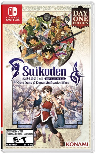 SUIKODEN I & II HD REMASTER (GATE RUNE & DUNAN UNIFICATION WARS)