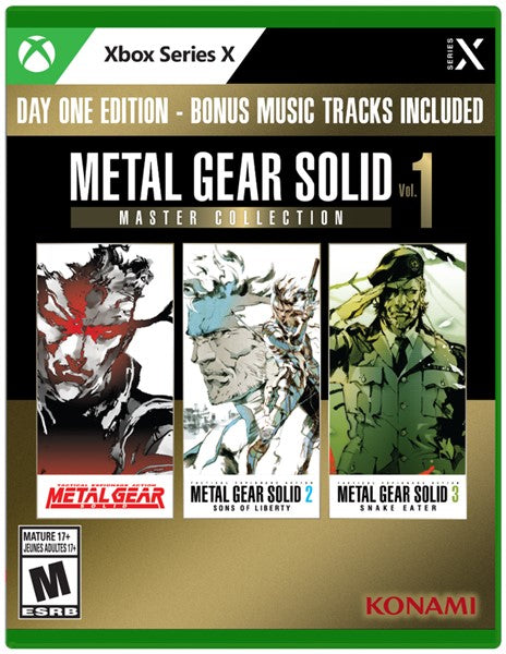 METAL GEAR SOLID VOL. 1 MASTER COLLECTION | (SERIES X ONLY)