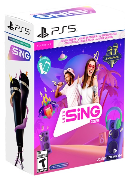 LETS SING 2025 | (2 MICROPHONE BUNDLE)