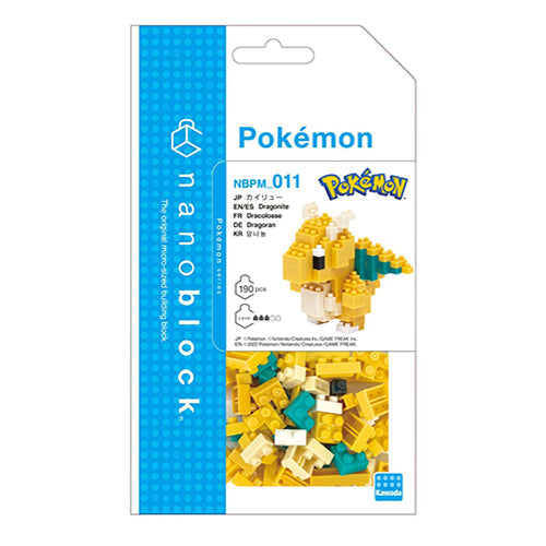 Nanoblock - Pokemon Dragonite Kit