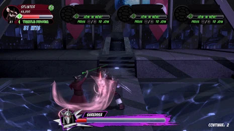 TEENAGE MUTANT NINJA TURTLES ARCADE WRATH OF THE MUTANTS NINJA EDITION