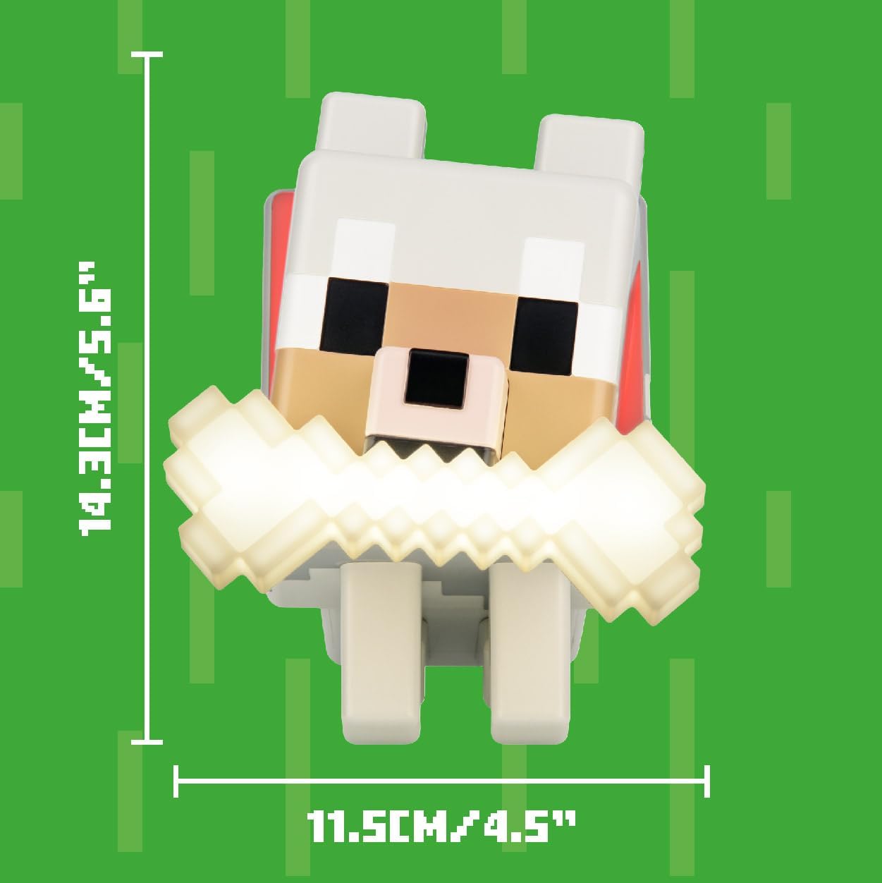 Light - Wolf Minecraft GloBuddies
