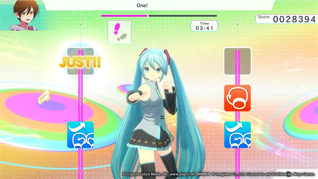 FITNESS BOXING FEATURING HAKSUNE MIKU