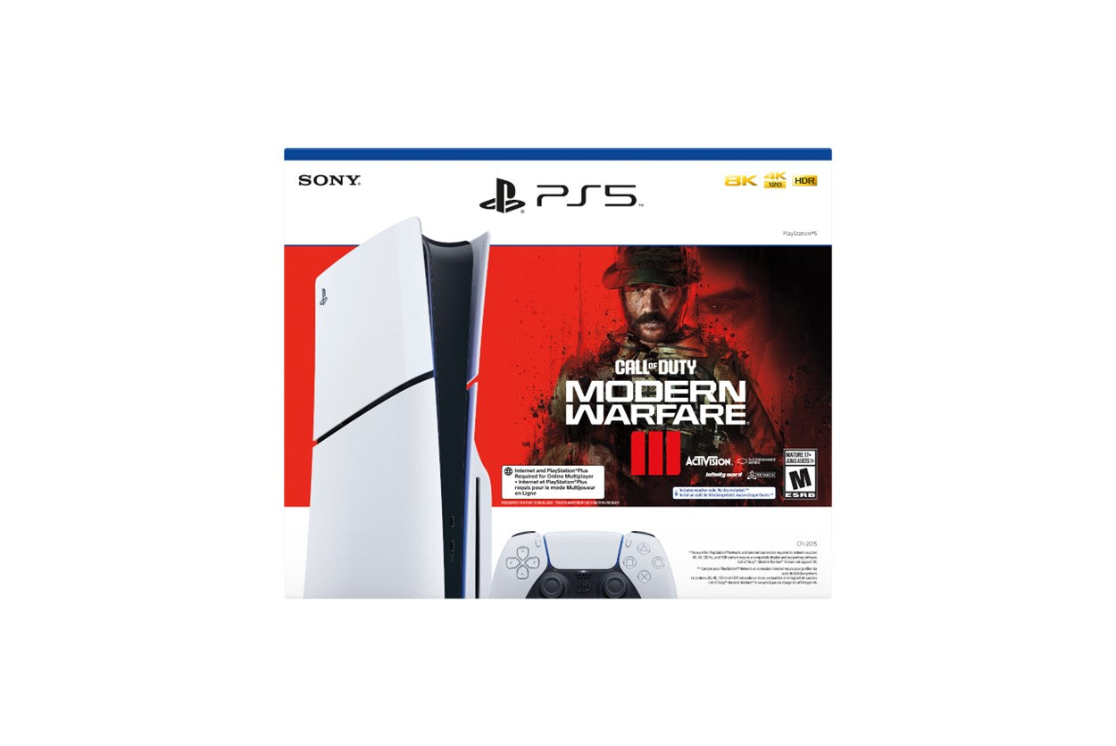 PS5 SLIM STANDARD HW W/ CALL OF DUTY MW III (CIB)
