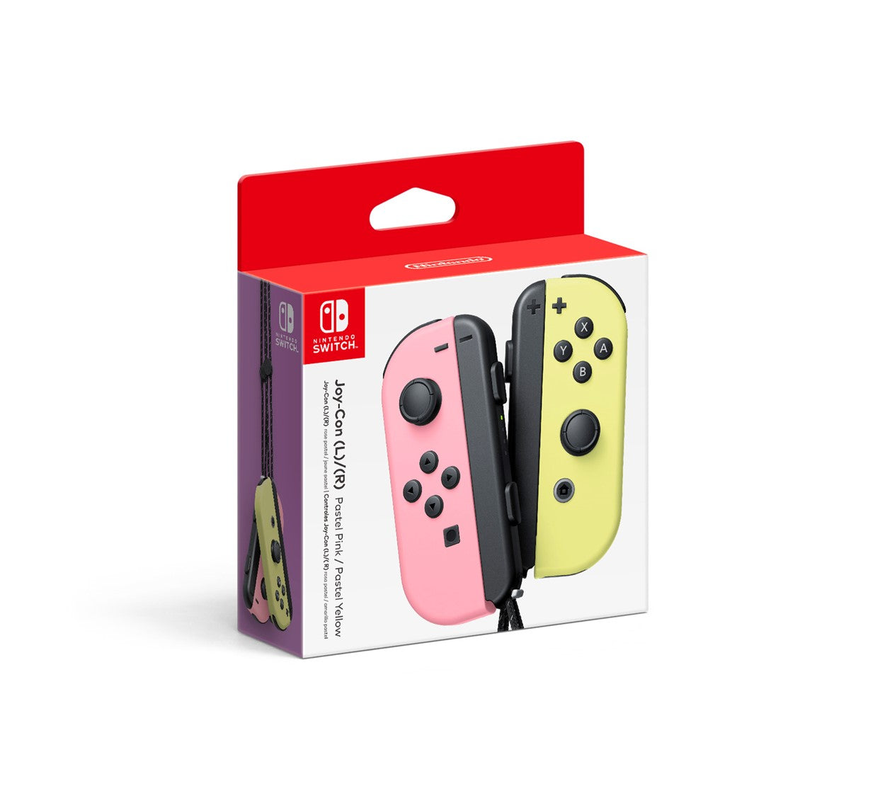 Joy-Con Dual Pack (Pastel Pink/Yellow)